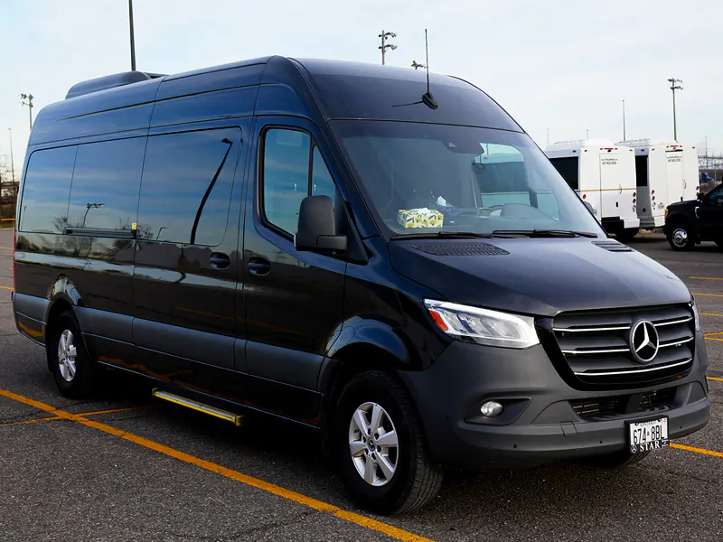 black party bus rental