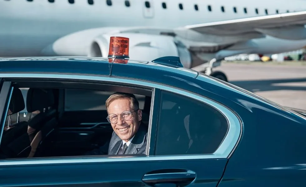 black airport transfer service