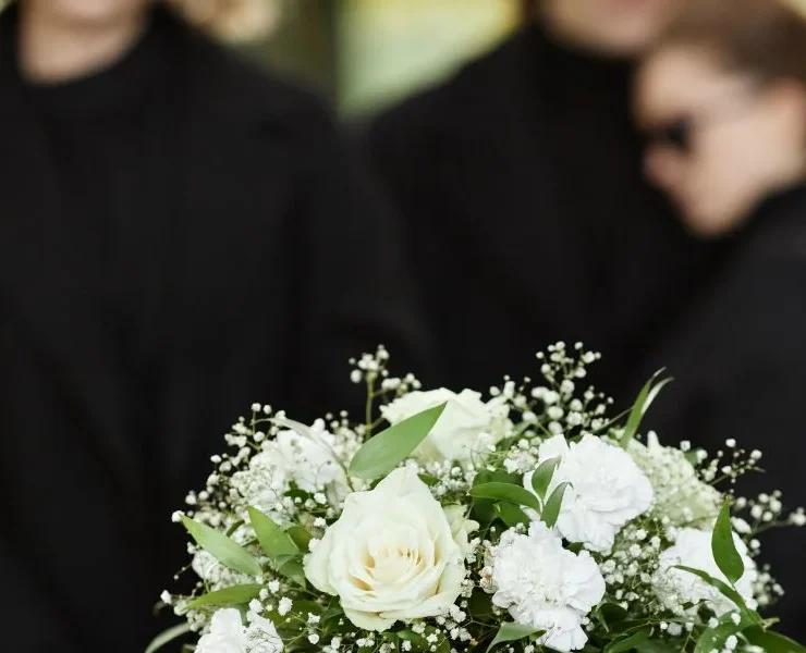 black funeral limo service